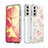 Handyhülle Silikon Hülle Gummi Schutzhülle Flexible Modisch Muster S03 für Samsung Galaxy S23 Plus 5G Plusfarbig