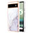 Handyhülle Silikon Hülle Gummi Schutzhülle Flexible Modisch Muster Y01B für Google Pixel 6a 5G Weiß