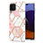 Handyhülle Silikon Hülle Gummi Schutzhülle Flexible Modisch Muster Y01B für Samsung Galaxy A22 4G