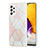 Handyhülle Silikon Hülle Gummi Schutzhülle Flexible Modisch Muster Y01B für Samsung Galaxy A72 4G Rosa