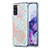 Handyhülle Silikon Hülle Gummi Schutzhülle Flexible Modisch Muster Y01B für Samsung Galaxy S20 5G Rosa