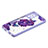 Handyhülle Silikon Hülle Gummi Schutzhülle Flexible Modisch Muster Y01X für Samsung Galaxy A52s 5G Violett