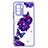 Handyhülle Silikon Hülle Gummi Schutzhülle Flexible Modisch Muster Y01X für Xiaomi Mi 11i 5G Violett