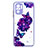 Handyhülle Silikon Hülle Gummi Schutzhülle Flexible Modisch Muster Y01X für Xiaomi Poco M5S Violett