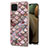Handyhülle Silikon Hülle Gummi Schutzhülle Flexible Modisch Muster Y03B für Samsung Galaxy A12 Nacho Braun