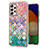 Handyhülle Silikon Hülle Gummi Schutzhülle Flexible Modisch Muster Y03B für Samsung Galaxy A52 4G Bunt