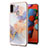 Handyhülle Silikon Hülle Gummi Schutzhülle Flexible Modisch Muster Y03B für Samsung Galaxy M11