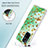 Handyhülle Silikon Hülle Gummi Schutzhülle Flexible Modisch Muster Y04B für Oppo Reno5 F