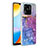 Handyhülle Silikon Hülle Gummi Schutzhülle Flexible Modisch Muster Y04B für Xiaomi Redmi 10 India Violett