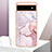 Handyhülle Silikon Hülle Gummi Schutzhülle Flexible Modisch Muster Y05B für Google Pixel 6a 5G Rosa