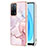 Handyhülle Silikon Hülle Gummi Schutzhülle Flexible Modisch Muster Y05B für Oppo A53s 5G Rosa