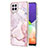 Handyhülle Silikon Hülle Gummi Schutzhülle Flexible Modisch Muster Y05B für Samsung Galaxy A22 4G Rosa