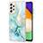 Handyhülle Silikon Hülle Gummi Schutzhülle Flexible Modisch Muster Y05B für Samsung Galaxy A52 4G Grün
