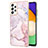 Handyhülle Silikon Hülle Gummi Schutzhülle Flexible Modisch Muster Y05B für Samsung Galaxy A52 4G Rosa