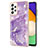 Handyhülle Silikon Hülle Gummi Schutzhülle Flexible Modisch Muster Y05B für Samsung Galaxy A52 5G Violett