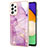 Handyhülle Silikon Hülle Gummi Schutzhülle Flexible Modisch Muster Y05B für Samsung Galaxy A52s 5G Helles Lila