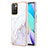 Handyhülle Silikon Hülle Gummi Schutzhülle Flexible Modisch Muster Y05B für Xiaomi Redmi 10 4G Weiß