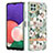 Handyhülle Silikon Hülle Gummi Schutzhülle Flexible Modisch Muster Y06B für Samsung Galaxy A22s 5G Weiß