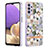 Handyhülle Silikon Hülle Gummi Schutzhülle Flexible Modisch Muster Y06B für Samsung Galaxy A23 4G