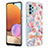 Handyhülle Silikon Hülle Gummi Schutzhülle Flexible Modisch Muster Y06B für Samsung Galaxy A32 4G Rosa