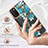 Handyhülle Silikon Hülle Gummi Schutzhülle Flexible Modisch Muster Y06B für Samsung Galaxy F02S SM-E025F