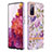 Handyhülle Silikon Hülle Gummi Schutzhülle Flexible Modisch Muster Y06B für Samsung Galaxy S20 FE 4G Helles Lila