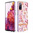 Handyhülle Silikon Hülle Gummi Schutzhülle Flexible Modisch Muster Y06B für Samsung Galaxy S20 FE 4G Rosa