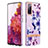 Handyhülle Silikon Hülle Gummi Schutzhülle Flexible Modisch Muster Y06B für Samsung Galaxy S20 FE 4G Violett