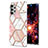 Handyhülle Silikon Hülle Gummi Schutzhülle Flexible Modisch Muster Y07B für Samsung Galaxy A32 4G Rosa