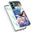 Handyhülle Silikon Hülle Gummi Schutzhülle Flexible Modisch Muster Y07B für Samsung Galaxy S21 FE 5G Braun