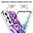 Handyhülle Silikon Hülle Gummi Schutzhülle Flexible Modisch Muster Y08B für Samsung Galaxy S23 5G