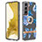 Handyhülle Silikon Hülle Gummi Schutzhülle Flexible Modisch Muster Y17B für Samsung Galaxy S23 Plus 5G