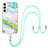 Handyhülle Silikon Hülle Gummi Schutzhülle Flexible Modisch Muster Y21B für Samsung Galaxy S22 Plus 5G