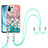 Handyhülle Silikon Hülle Gummi Schutzhülle Flexible Modisch Muster YB4 für Xiaomi Mi 11 Lite 5G NE Bunt