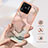 Handyhülle Silikon Hülle Gummi Schutzhülle Flexible Modisch Muster YB7 für Xiaomi Redmi 10 India