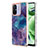 Handyhülle Silikon Hülle Gummi Schutzhülle Flexible Modisch Muster YB7 für Xiaomi Redmi 11A 4G Violett