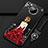 Handyhülle Silikon Hülle Gummi Schutzhülle Flexible Motiv Kleid Mädchen für Xiaomi Mi 10i 5G Rot und Schwarz