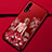 Handyhülle Silikon Hülle Gummi Schutzhülle Flexible Motiv Kleid Mädchen S02 für Huawei Nova 5 Rot