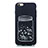 Handyhülle Silikon Hülle Gummi Schutzhülle Sternenhimmel für Apple iPhone 6 Weiß