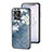 Handyhülle Silikon Hülle Rahmen Schutzhülle Spiegel Blumen für Oppo F21 Pro 4G