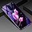 Handyhülle Silikon Hülle Rahmen Schutzhülle Spiegel Blumen für Oppo R17 Pro