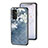 Handyhülle Silikon Hülle Rahmen Schutzhülle Spiegel Blumen für Samsung Galaxy F13 4G