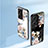 Handyhülle Silikon Hülle Rahmen Schutzhülle Spiegel Blumen für Xiaomi Redmi Note 13 Pro+ Plus 5G