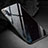 Handyhülle Silikon Hülle Rahmen Schutzhülle Spiegel Blumen K01 für Xiaomi Mi A3 Schwarz