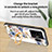Handyhülle Silikon Hülle Rahmen Schutzhülle Spiegel Blumen S01 für Realme GT Neo6 5G