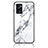 Handyhülle Silikon Hülle Rahmen Schutzhülle Spiegel Modisch Muster für Oppo A76 Weiß