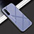 Handyhülle Silikon Hülle Rahmen Schutzhülle Spiegel Modisch Muster für Oppo F15 Grau