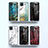 Handyhülle Silikon Hülle Rahmen Schutzhülle Spiegel Modisch Muster für Samsung Galaxy A12