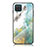 Handyhülle Silikon Hülle Rahmen Schutzhülle Spiegel Modisch Muster für Samsung Galaxy A12 Nacho