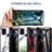 Handyhülle Silikon Hülle Rahmen Schutzhülle Spiegel Modisch Muster für Samsung Galaxy A21s